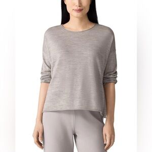 Eileen Fisher Crewneck Merino Wool Sweater